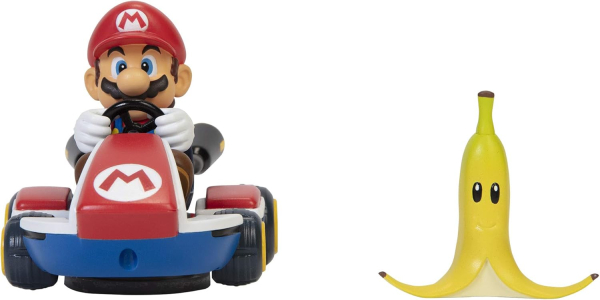 Nintendo MARIOKART Spin Out Kart "Mario" mit Banane